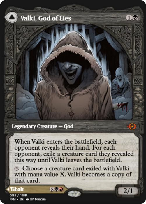 Valki, God of Lies // Tibalt, Cosmic Impostor (PRM-88270) - mythic