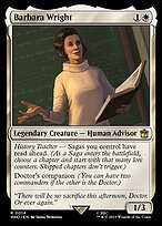 Barbara Wright (WHO-014) - rare - Foil