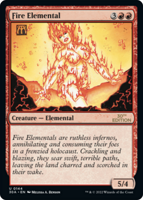 Fire Elemental (30A-144) - uncommon