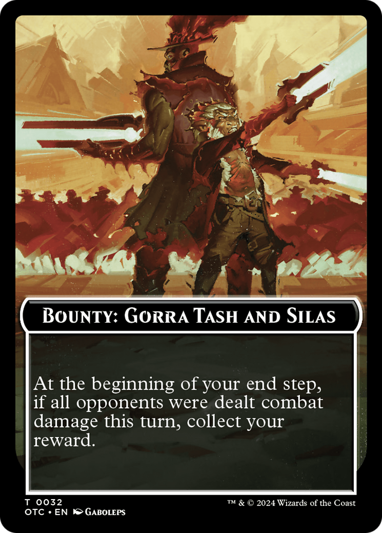 Bounty: Gorra Tash and Silas // Wanted! (TOTC-032) - common - Foil