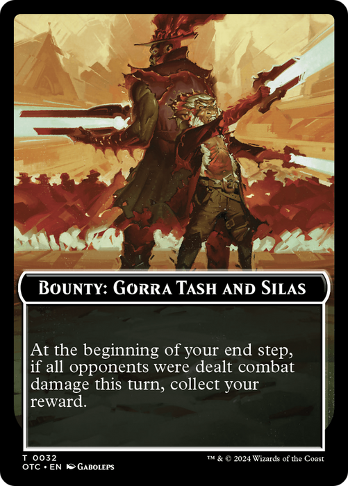 Bounty: Gorra Tash and Silas // Wanted! (TOTC-032) - common