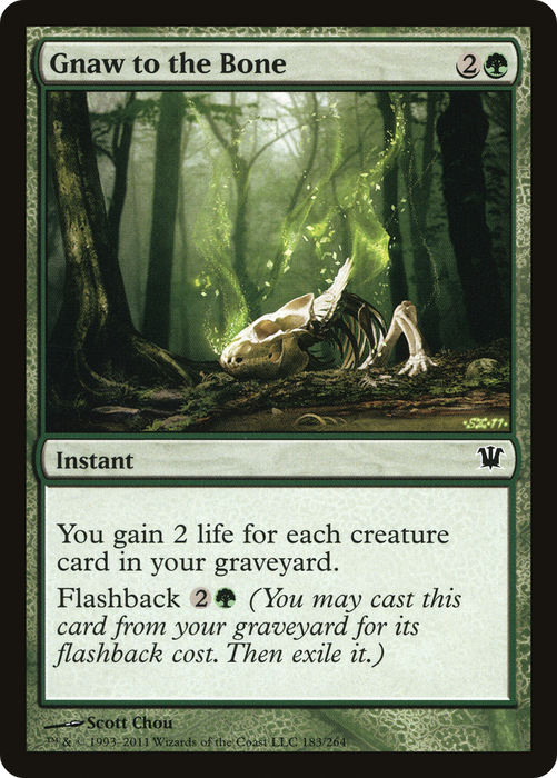 Gnaw to the Bone (ISD-183) - common - Foil