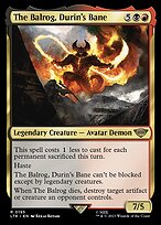 The Balrog, Durin's Bane (LTR-195) - rare