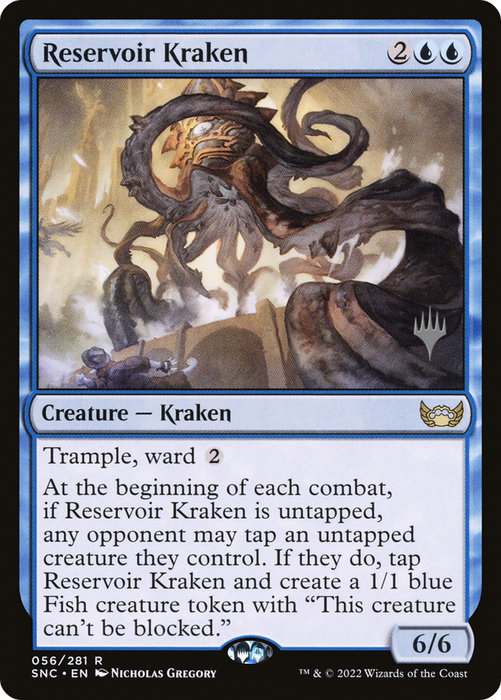 Reservoir Kraken (PPSNC-56P) - rare - Foil