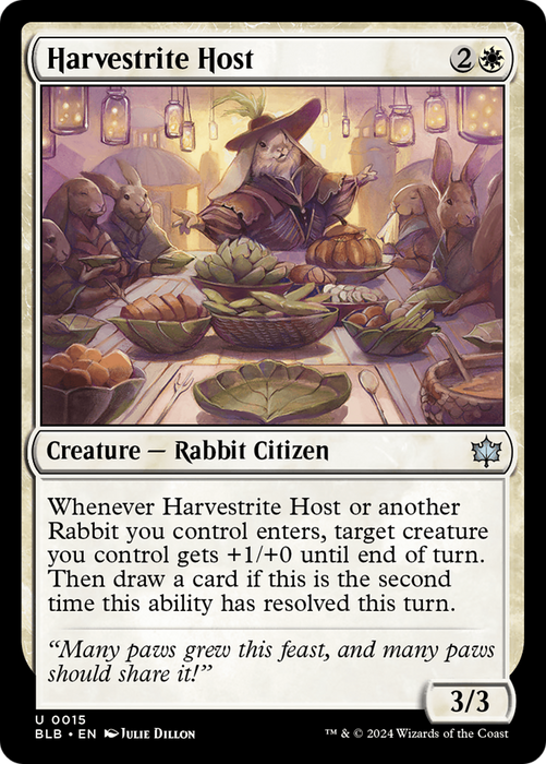 Harvestrite Host (BLB-015) - uncommon