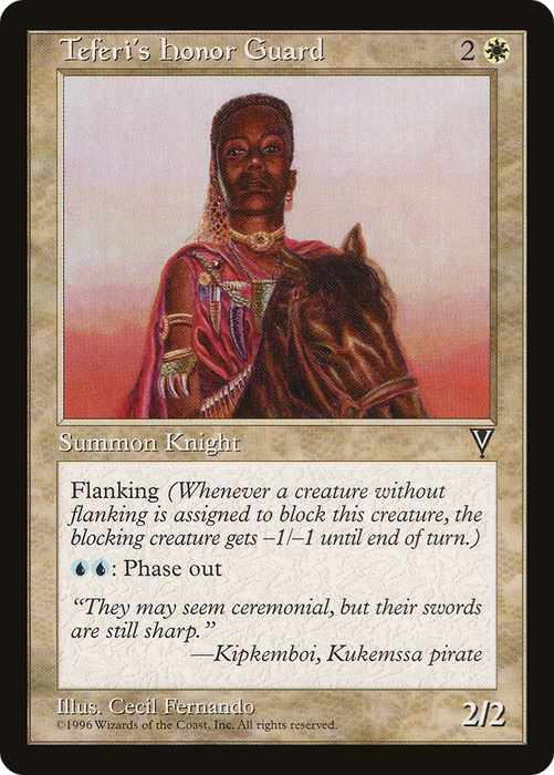 Teferi's Honor Guard (VIS-022) - uncommon
