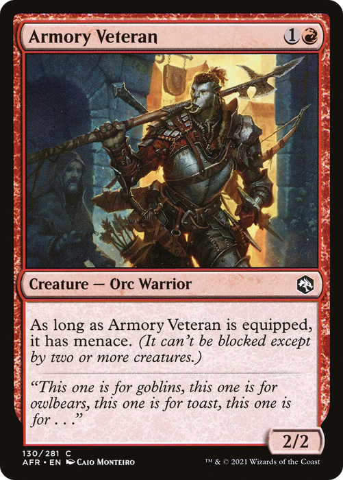 Armory Veteran (AFR-130) - common