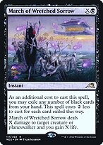 March of Wretched Sorrow (PRE-111S) - rare - Foil