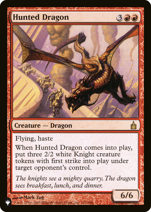 Hunted Dragon (LIST-RAV-131) - rare