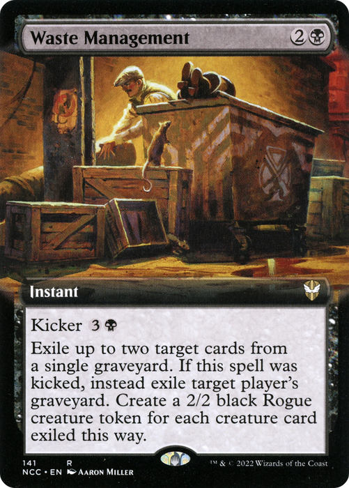 Waste Management (NCC-141) - rare: (Extended Art)
