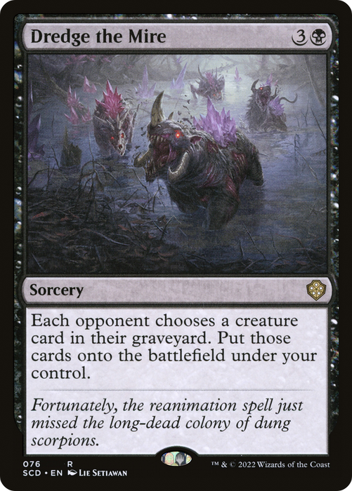 Dredge the Mire (SCD-076) - rare