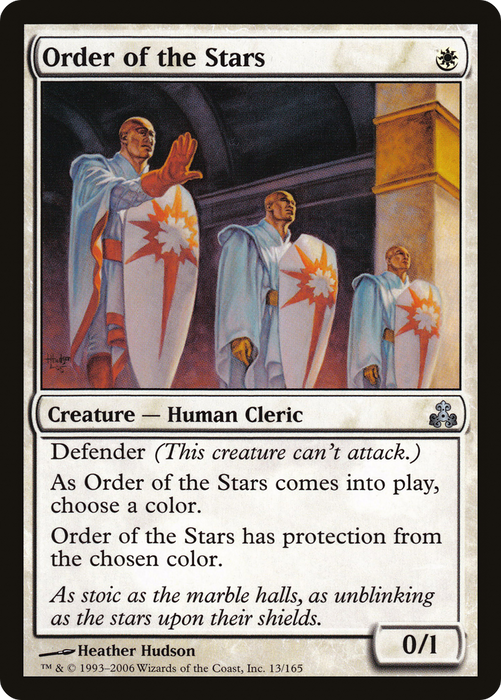 Order of the Stars (GPT-013) - uncommon - Foil