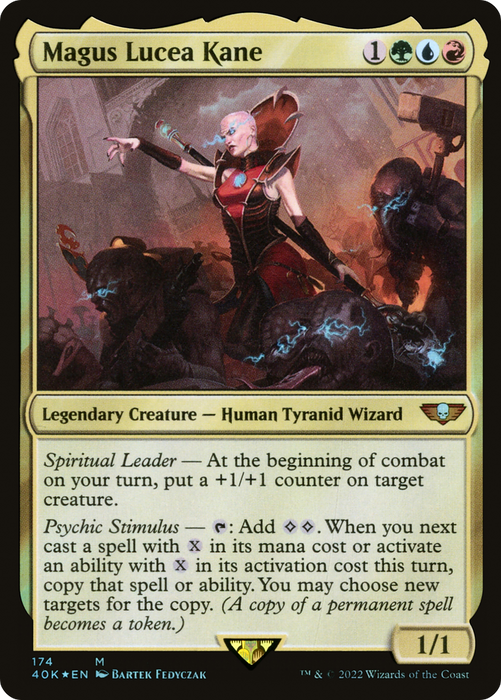 Magus Lucea Kane (40K-174) - mythic - Foil