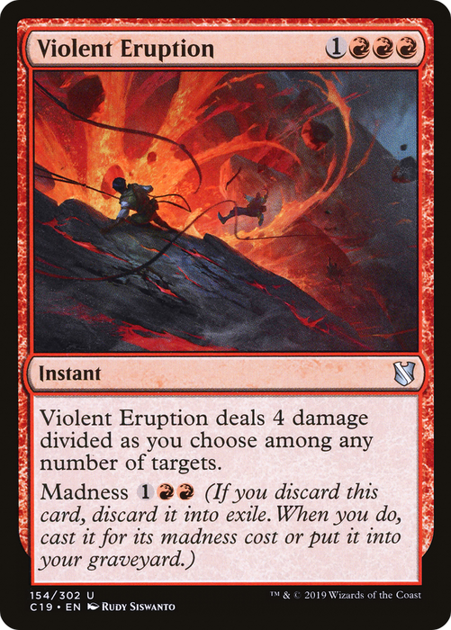 Violent Eruption (C19-154) - uncommon