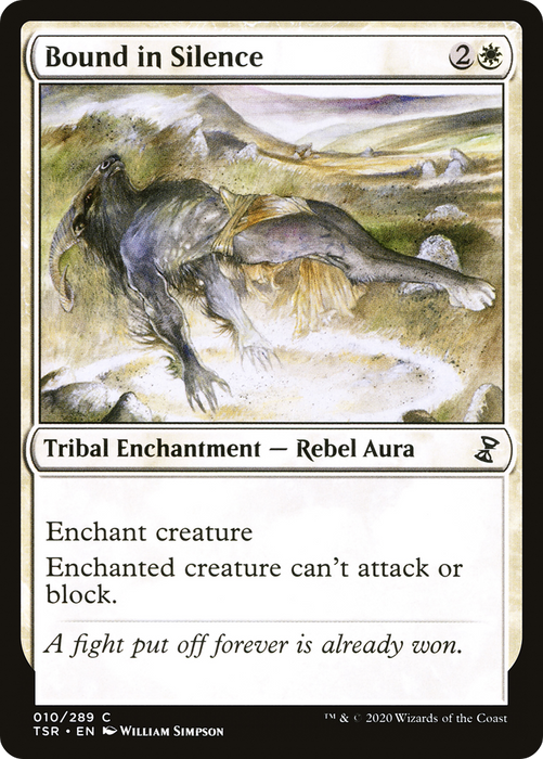 Bound in Silence (TSR-010) - common - Foil