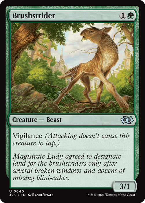 Brushstrider (J25-640) - uncommon