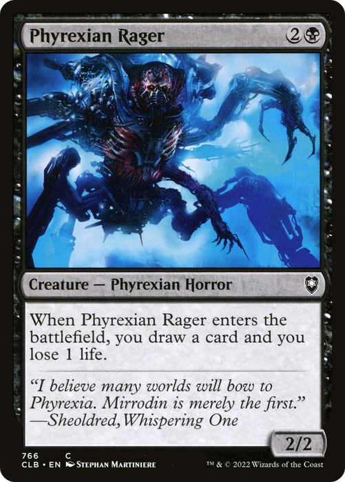 Phyrexian Rager (CLB-766) - common