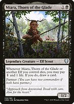 Miara, Thorn of the Glade (CMR-133) - uncommon - Foil