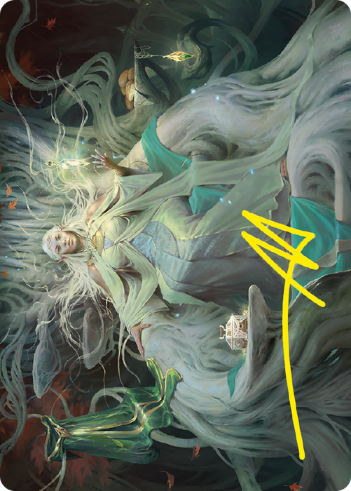 Galadriel, Gift-Giver // Galadriel, Gift-Giver (ALTR-035) - common (Borderless) - Foil