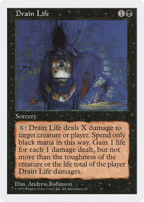 Drain Life (5ED-156) - common