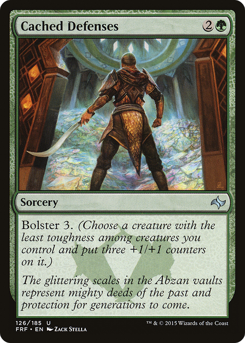 Cached Defenses (FRF-126) - uncommon