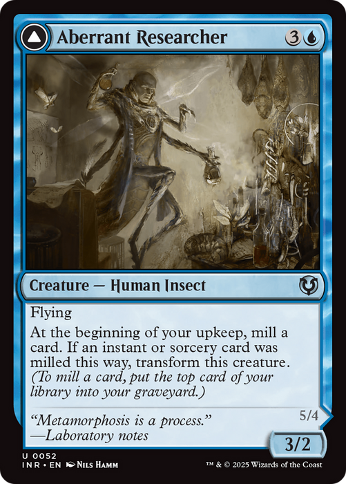 Aberrant Researcher // Perfected Form (INR-052) - uncommon - Foil
