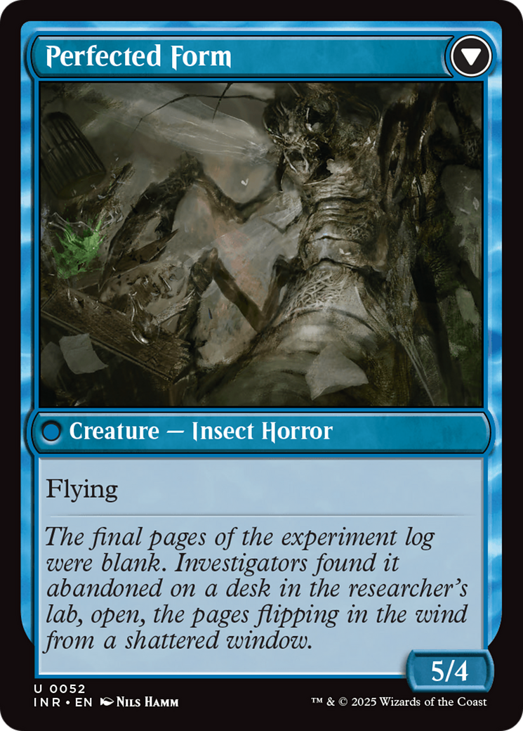 Aberrant Researcher // Perfected Form (INR-052) - uncommon - Foil