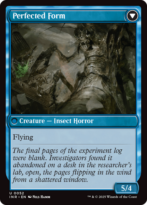 Aberrant Researcher // Perfected Form (INR-052) - uncommon - Foil