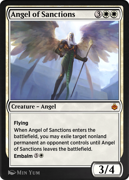 Angel of Sanctions (AKR-001) - mythic