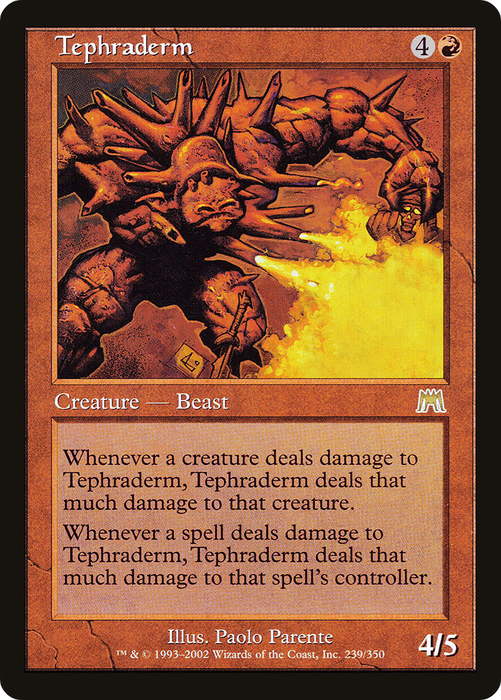 Tephraderm (ONS-239) - rare - Foil