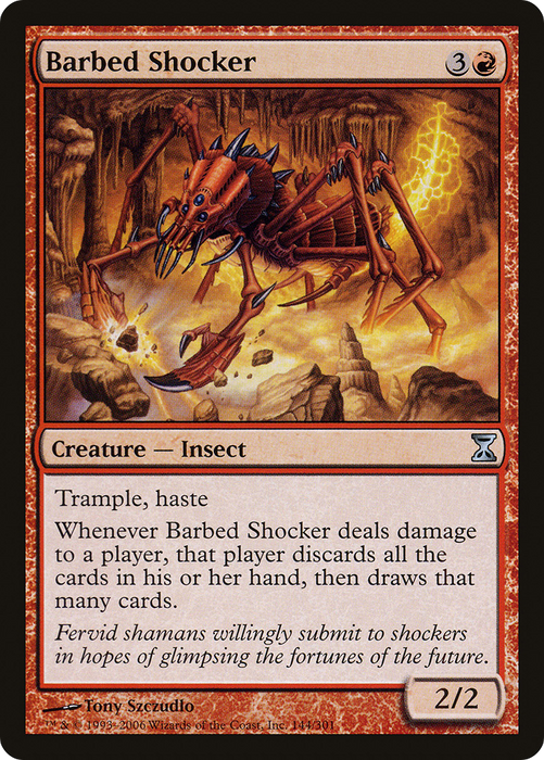 Barbed Shocker (TSP-144) - uncommon - Foil