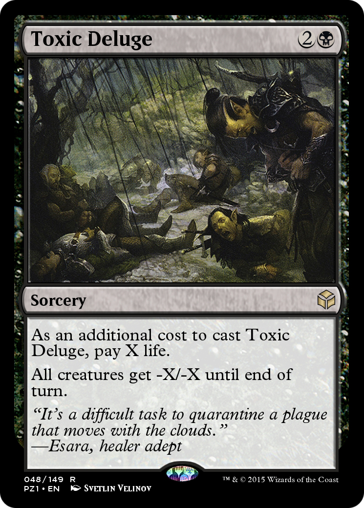 Toxic Deluge (PZ1-048) - rare - Foil