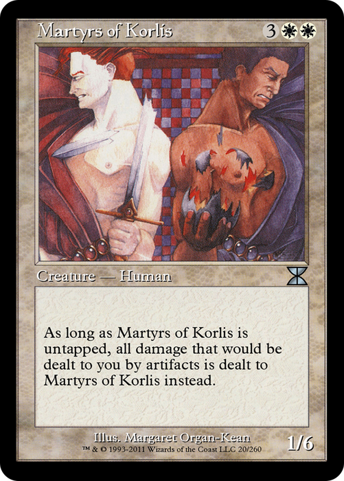 Martyrs of Korlis (ME4-020) - uncommon