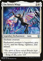 On Serra's Wings (LIST-DOM-28) - uncommon