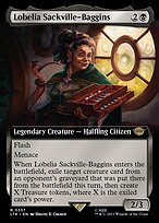 Lobelia Sackville-Baggins (LTR-357) - rare: (Extended Art)