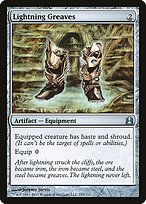 Lightning Greaves (CMD-253) - uncommon