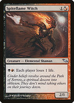 Spiteflame Witch (SHM-197) - uncommon - Foil
