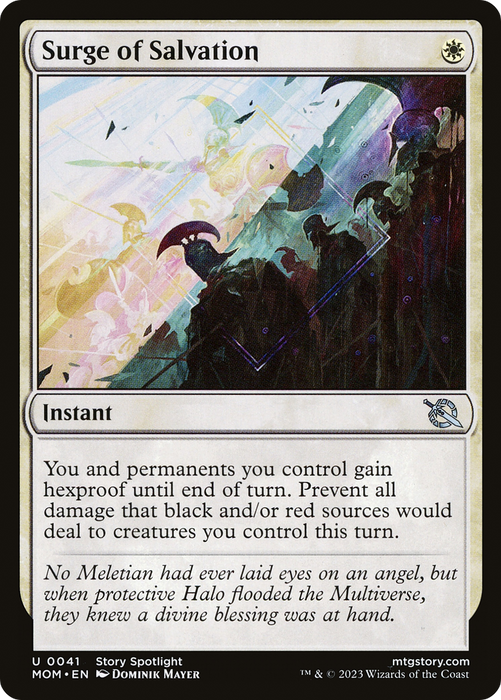 Surge of Salvation (MOM-041) - uncommon - Foil