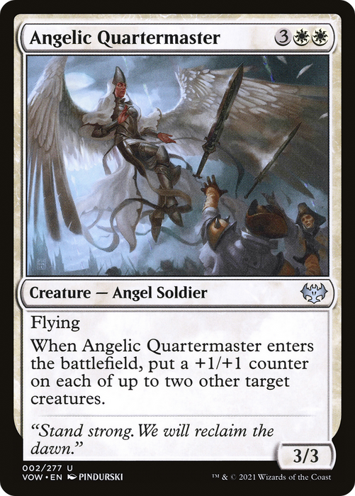 Angelic Quartermaster (VOW-002) - uncommon