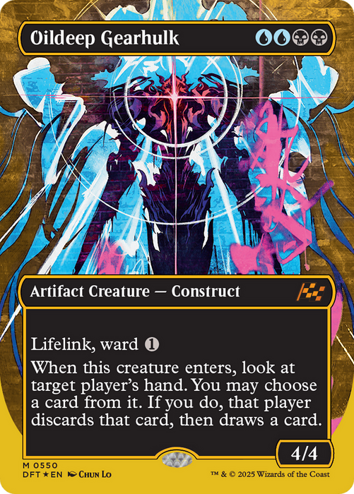Oildeep Gearhulk (DFT-550) - mythic (Borderless) - Foil