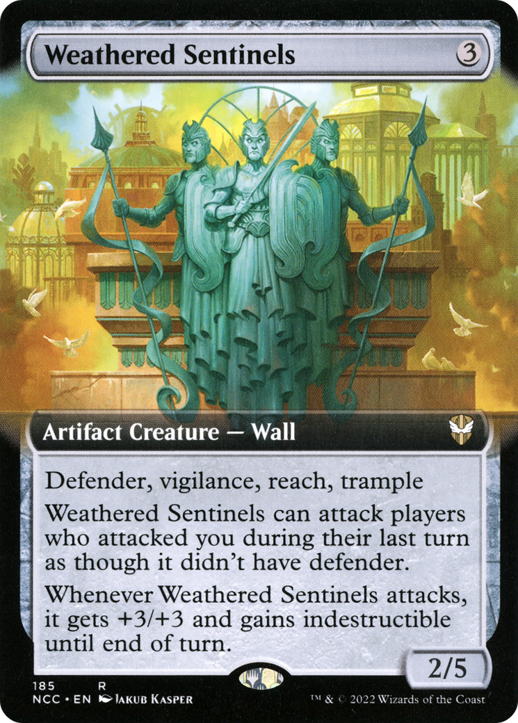 Weathered Sentinels (NCC-185) - rare: (Extended Art)