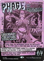 Phage the Untouchable (SLD-1195) - mythic (Borderless) - Foil