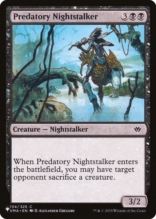 Predatory Nightstalker (LIST-VMA-134) - common