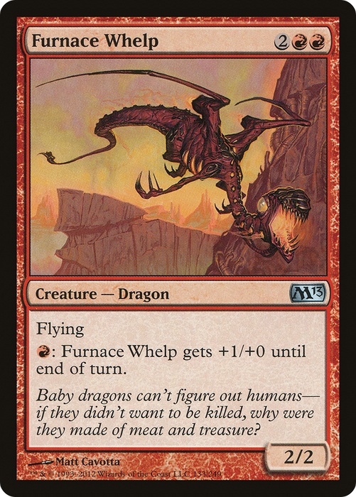 Furnace Whelp (M13-133) - uncommon - Foil