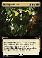 Meeting of the Five (PRM-99757) - mythic - Foil