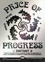 Price of Progress (SLD-1521★) - rare: (Showcase) (Borderless) - Foil