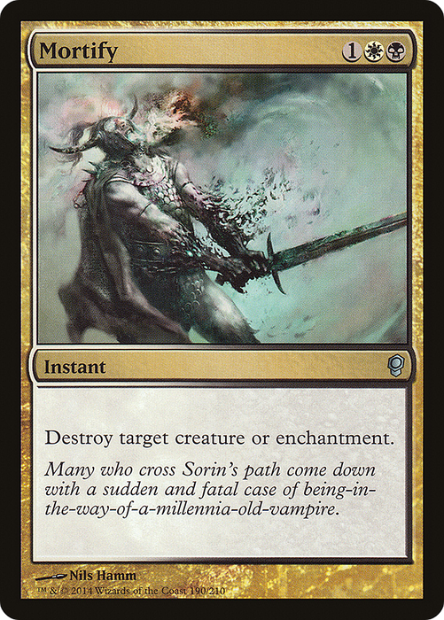 Mortify (CNS-190) - uncommon - Foil