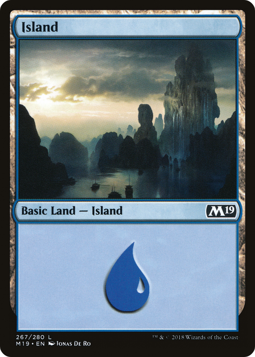 Island (M19-267) - common - Foil
