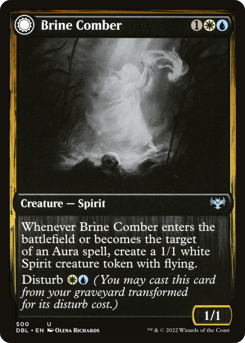 Brine Comber // Brinebound Gift (DBL-500) - uncommon: (Double Faced Transform) - Foil