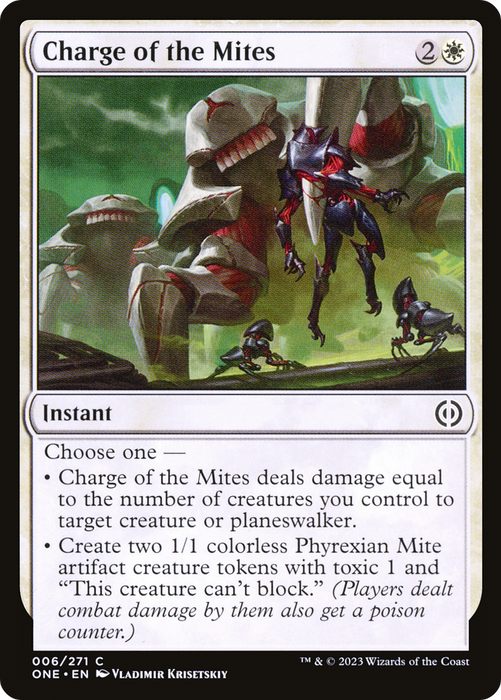 Charge of the Mites (ONE-006) - common - Foil